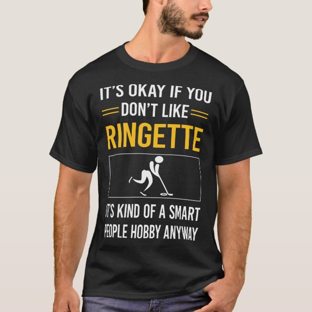 Camiseta Ringette Smart Pessoas (Frente)