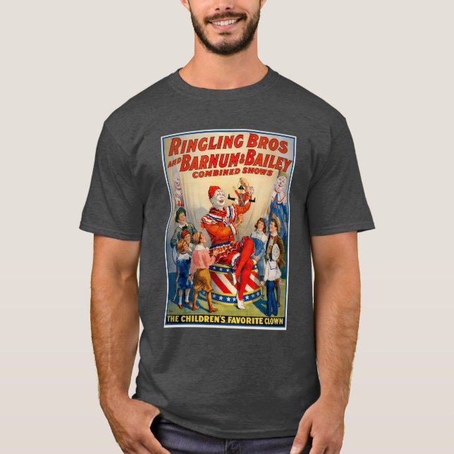 Camiseta Ringling Bros and Barnum & Bailey Circus Poster (Frente)
