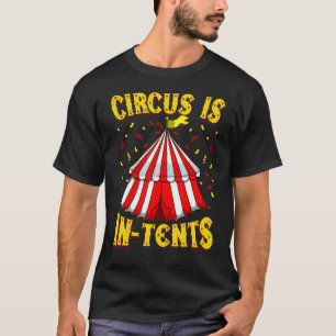 Camiseta Ringmaster Circus Event Funcionarios Circus Tent
