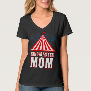 Camiseta Ringmaster Mãe, Festa de Carnaval de Circo, Moth