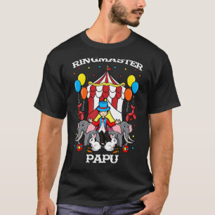 Camiseta Ringmaster Papu Circus Event Funcionarios Ringmast
