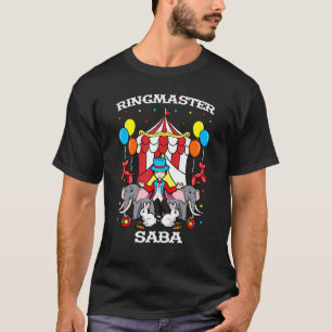Camiseta Ringmaster Saba Circus Funcionarios Ringhead Gran