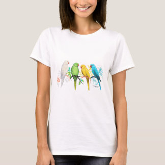 Camiseta Ringneck Parrots da Índia