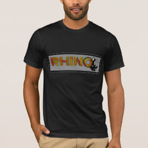 Camiseta Rino - Letra Logo - O com Silhueta Rinoceronte