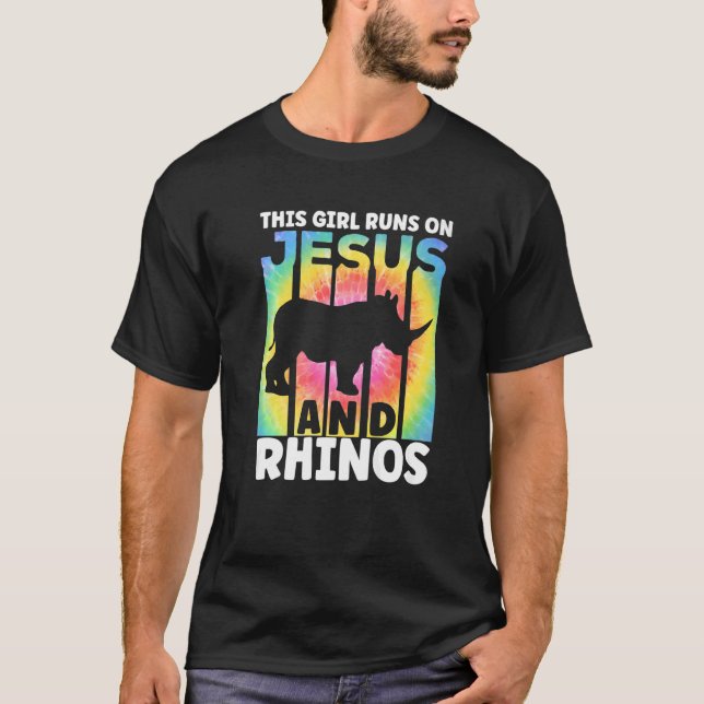 Camiseta Rino Outfit for Rhinocerontes Lovers for Women Gir (Frente)