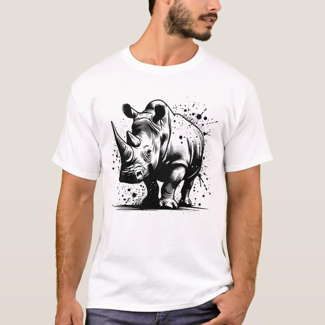 Camiseta Rinoceronte (Frente)