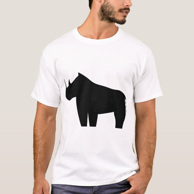 Camiseta Rinoceronte dos rinocerontes (Frente)