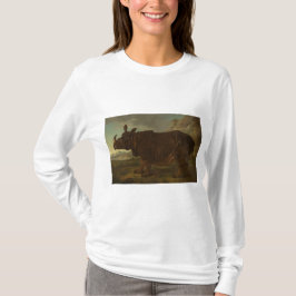 Camiseta Rinocerontes (Rhino) (Wild Animal) (por J.B. Oudry