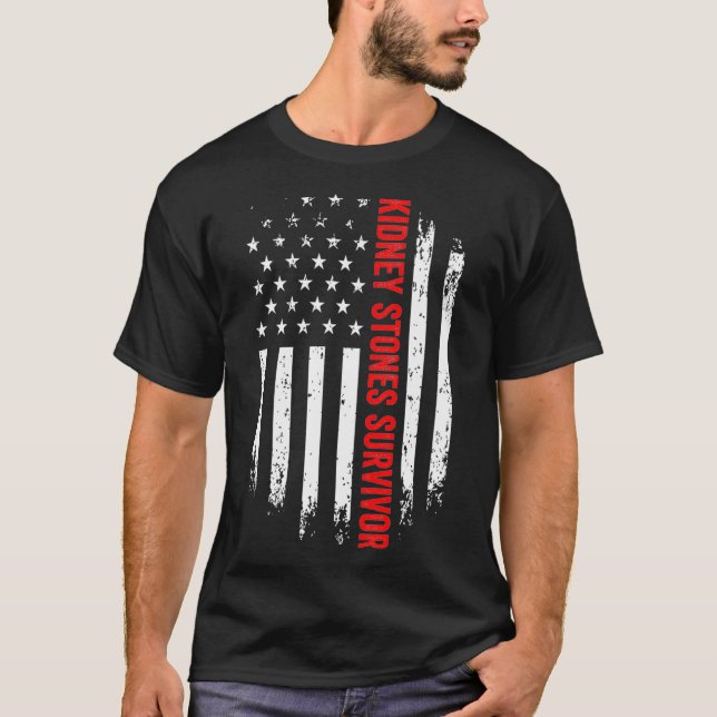 Camiseta Rins Stones Sobrevivem Americana Recuperação de Ba (Frente)