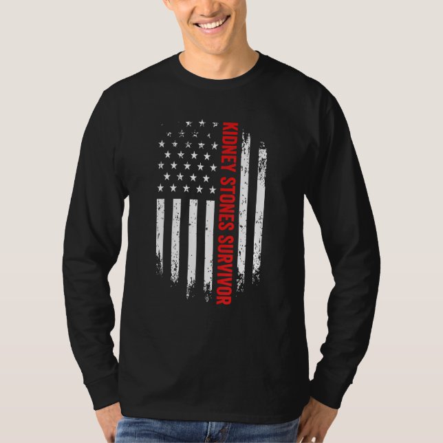 Camiseta Rins Stones Sobrevivem Americana Recuperação de Ba (Frente)