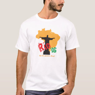 Camiseta Rio '16 Brasil
