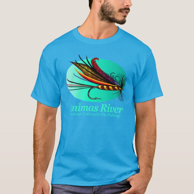 Camiseta Rio Animas (mosca) (Frente)