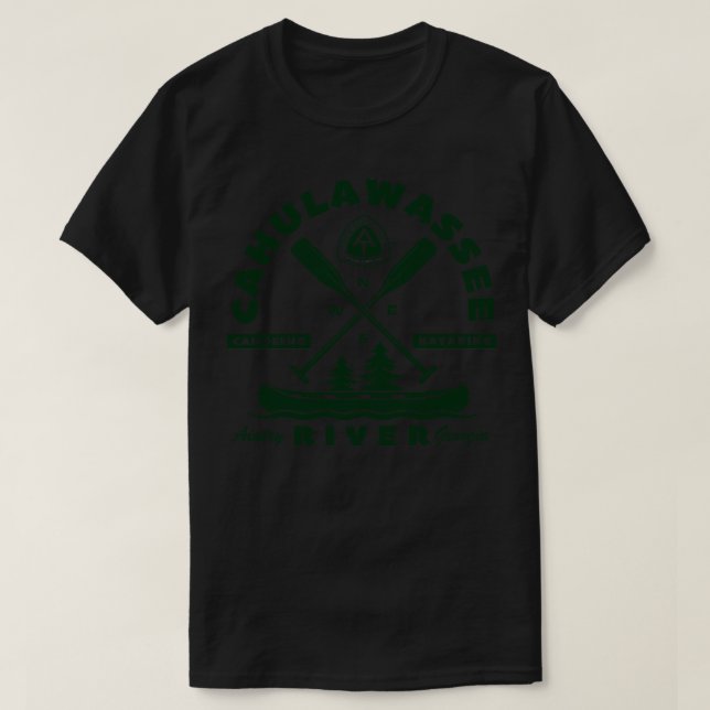 Camiseta Rio Cahulawassee 1 (Frente do Design)