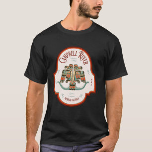 Camiseta Rio Campbell BC Thunderbird Arte Pacífico Noroeste
