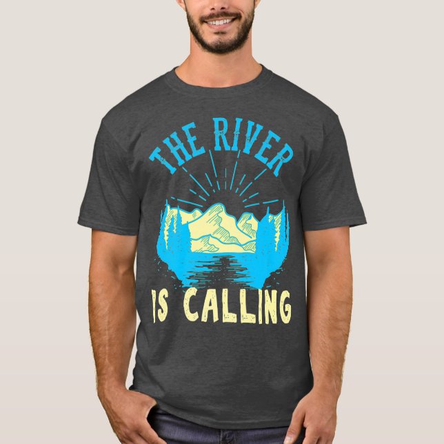 Camiseta Rio Chala Voo Pesca Canoagem Kayaking (Frente)