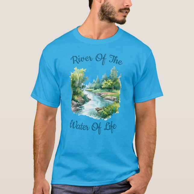 Camiseta Rio Da Água Do T-Shirt (Frente)