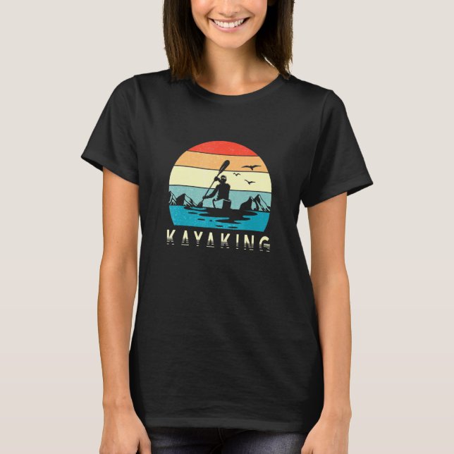 Camiseta Rio de Campanha de Canoagem de Kayaking (Frente)