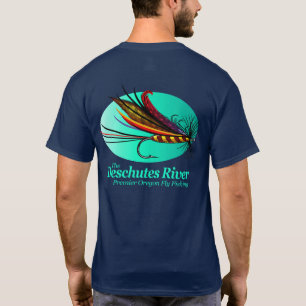 Camiseta Rio de Deschutes (mosca)
