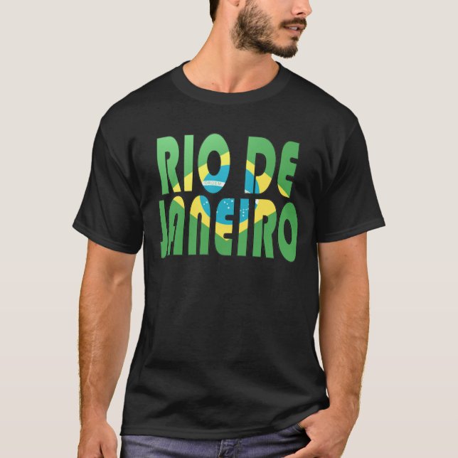 Camiseta Rio de Janeiro, Brasil (Frente)
