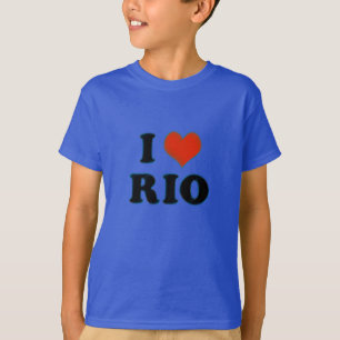 Camiseta Rio de Janeiro - Eu amo o Rio