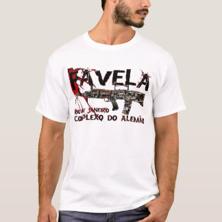Camiseta Rio de Janeiro Favela (precário/cidade de