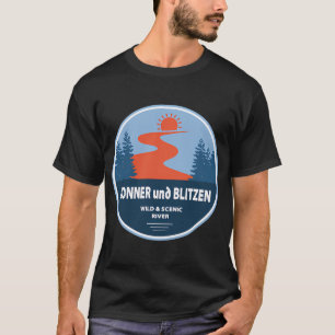 Camiseta Rio Donner e Blitzen Selvagem e Cênico Oregon