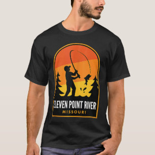 Camiseta Rio Eleven Point Missouri Pesca