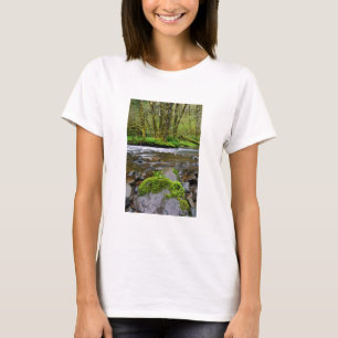 Camiseta Rio em floresta verde, Oregon