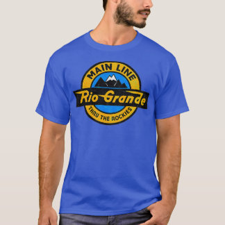 Camiseta Rio Grande D amp RGW Denver e Rio Grande Oeste