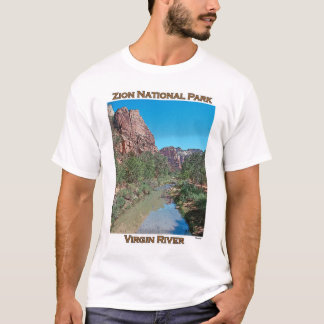 Camiseta Rio nacional do Parque-Virgin de Zion