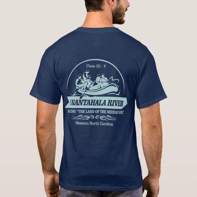 Camiseta Rio Nantahala (rafting2) (Verso)