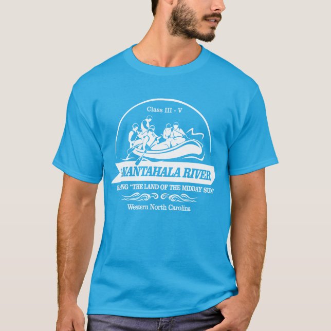 Camiseta Rio Nantahala (rafting2) (Frente)