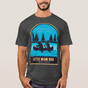 Camiseta Rio Pequeno Miami, rio Nacional Selvagem e Cênico