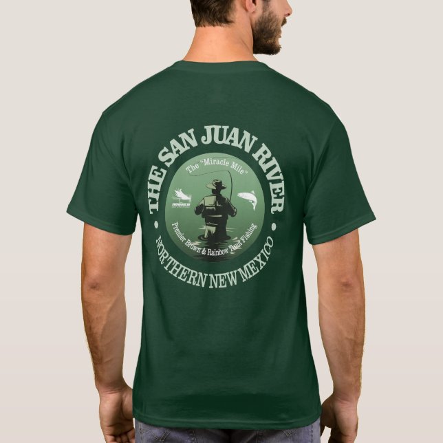 Camiseta Rio San Juan (Pesca Com Voo) (Verso)