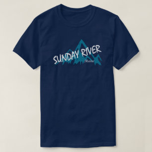 Camiseta Rio Sunday Maine Montanhas