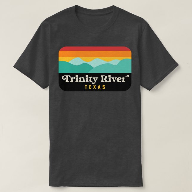 Camiseta Rio Tubing no Texas Trinity River Dallas Fort Wo (Frente do Design)