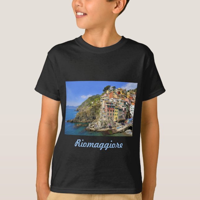 Camiseta Riomaggiore, Cinqueterre (Frente)