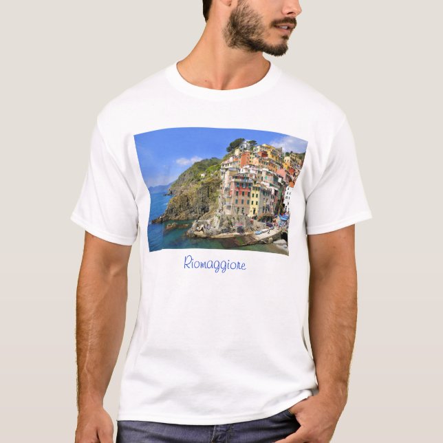 Camiseta Riomaggiore, Cinqueterre (Frente)