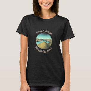 Camiseta Rios E Montanhas De Greensboro Carolina Do Norte