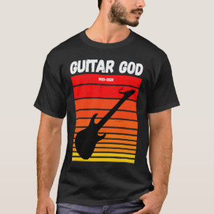 Camiseta RIP Eddie Tributo DEUS DA GUITARRA RETRÔ Guitarra