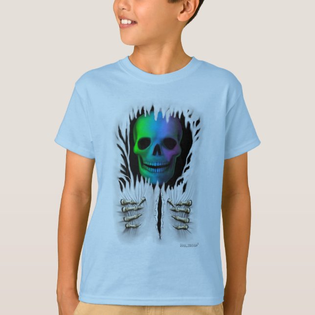 CAMISETA RIP ESQUELETO (Frente)