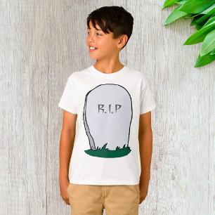 Camiseta RIP Gravestone Cemitério T-Shirt