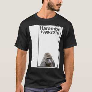 Camiseta Rip Harambe 1999-2016