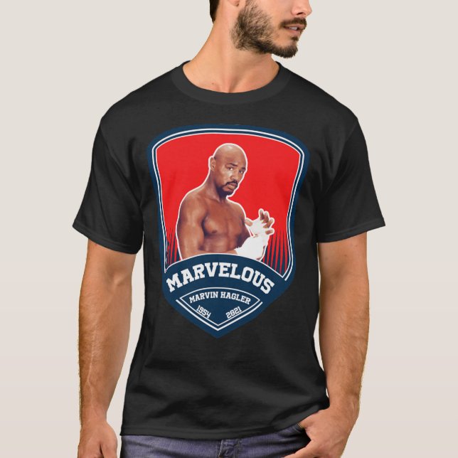 Camiseta rip marvin hagler - Maravilhoso T-Shirt Classic Es (Frente)