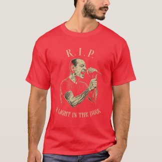 Camiseta RIP Uma Luz no Escuro Emocional Chester Benningt