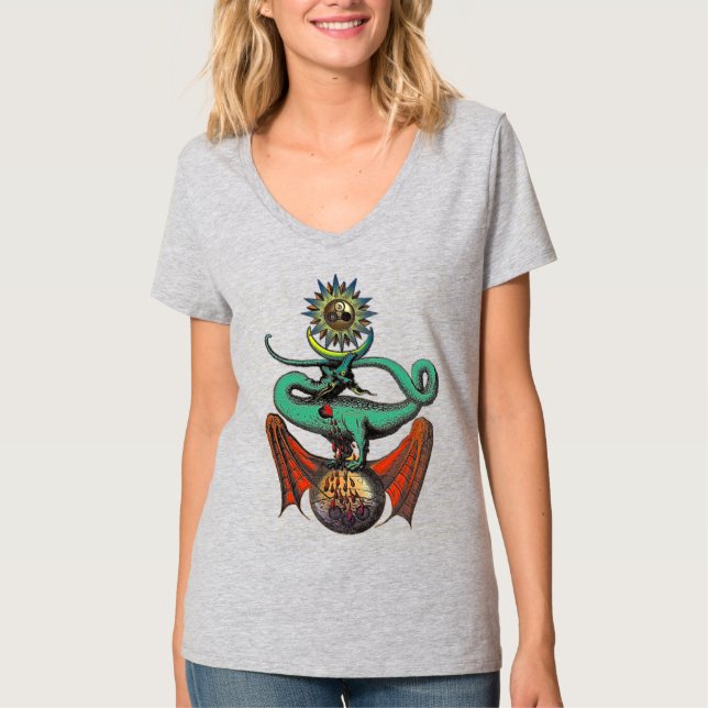 Camiseta Ripley Scroll Alchemy Dragon (Frente)