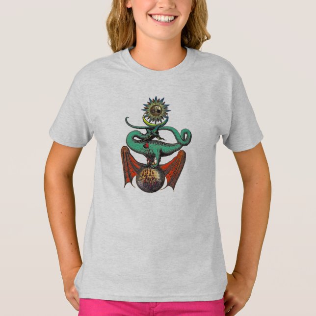 Camiseta Ripley Scroll Alchemy Dragon (Frente)