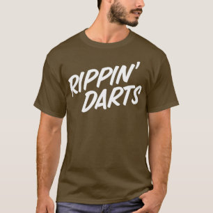Camiseta Rippin Darts Engraçado Cigarros Fumantes Vapetrec