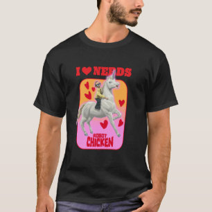 Camiseta Ripple Junction x Robot Chicken Eu Amo Nerds Monta