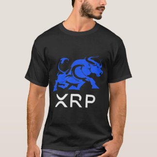 Camiseta Ripple XRP BULLRUN para a marca de criptomoeda MOO